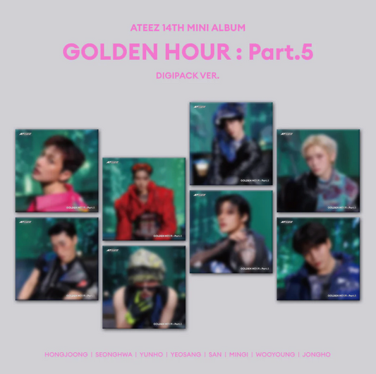 ATEEZ - [GOLDEN HOUR : Part.5] DIGIPACK Ver.