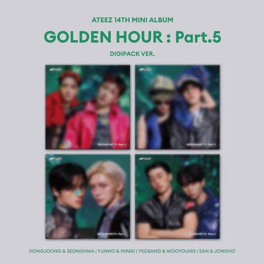 ATEEZ - [GOLDEN HOUR : Part.5] DIGIPACK UNIT Ver.