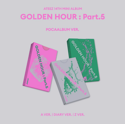 ATEEZ - [GOLDEN HOUR : Part.5] POCAALBUM Ver.