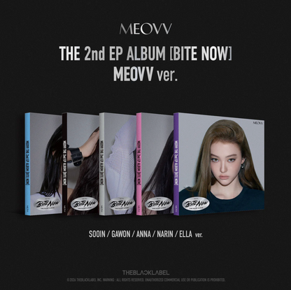 MEOVV - 2nd EP ALBUM [BITE NOW] MEOVV Ver.