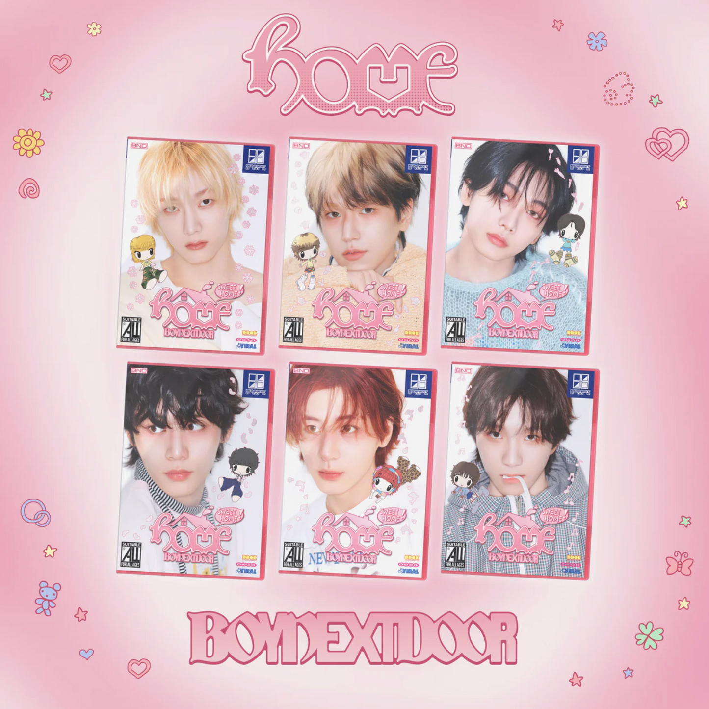 BOYNEXTDOOR - 1st Studio Album [HOME] SWEET HOME Ver.