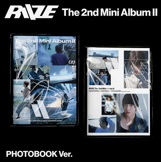 RIIZE - 2nd Mini Album [II] Figure Ver.Photobook Ver.