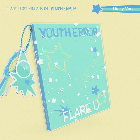 FLARE U - 1st Mini Album [YOUTH ERROR] Diary Ver.