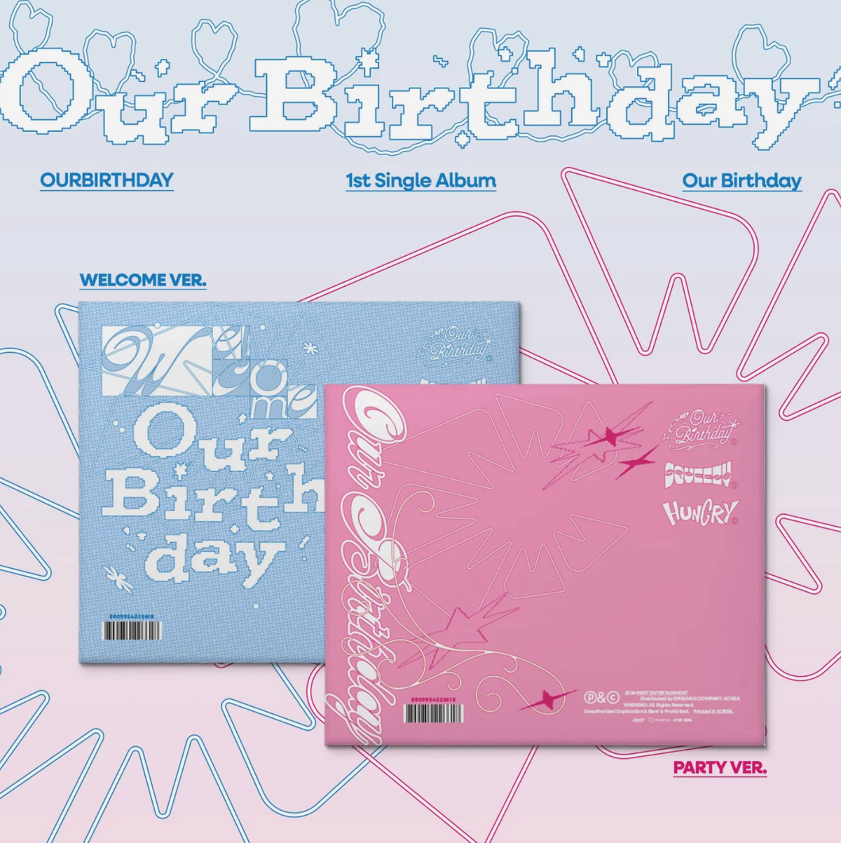 OURBIRTHDAY - 1st Single Album [Our Birthday] PHOTOBOOK Ver.