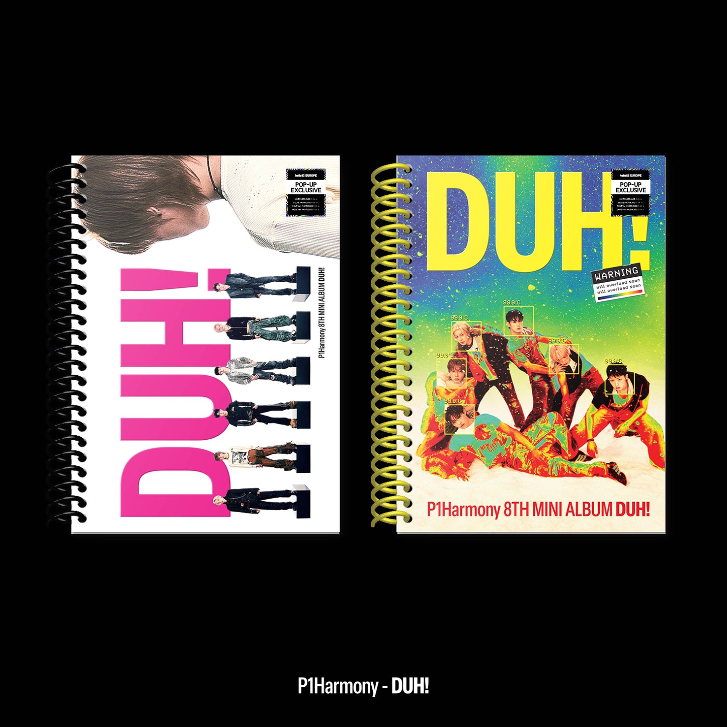 P1Harmony - 7th Mini album [DUH!] (Photobook) [Europe POP-UP Exclusive] - hello82