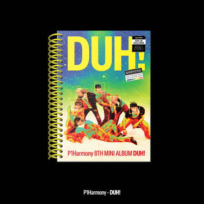 P1Harmony - 7th Mini album [DUH!] (Photobook) [Europe POP-UP Exclusive] - hello82