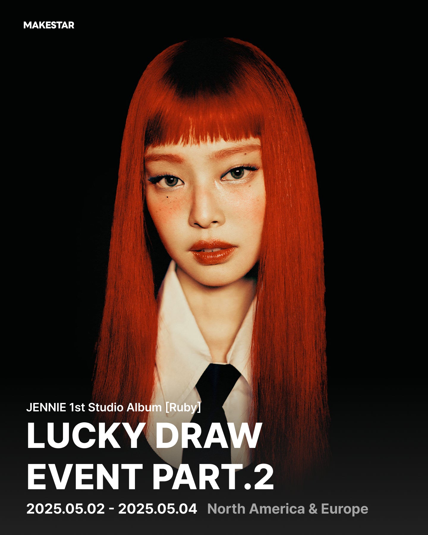 JENNIE - The 1st Studio Album [Ruby] (Photobook Ver.) [MAKESTAR LUCKY DRAW]