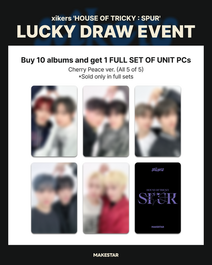 xikers - 5th Mini Album [HOUSE OF TRICKY : SPUR] (POCA ALBUM) [MAKESTAR LUCKY DRAW]