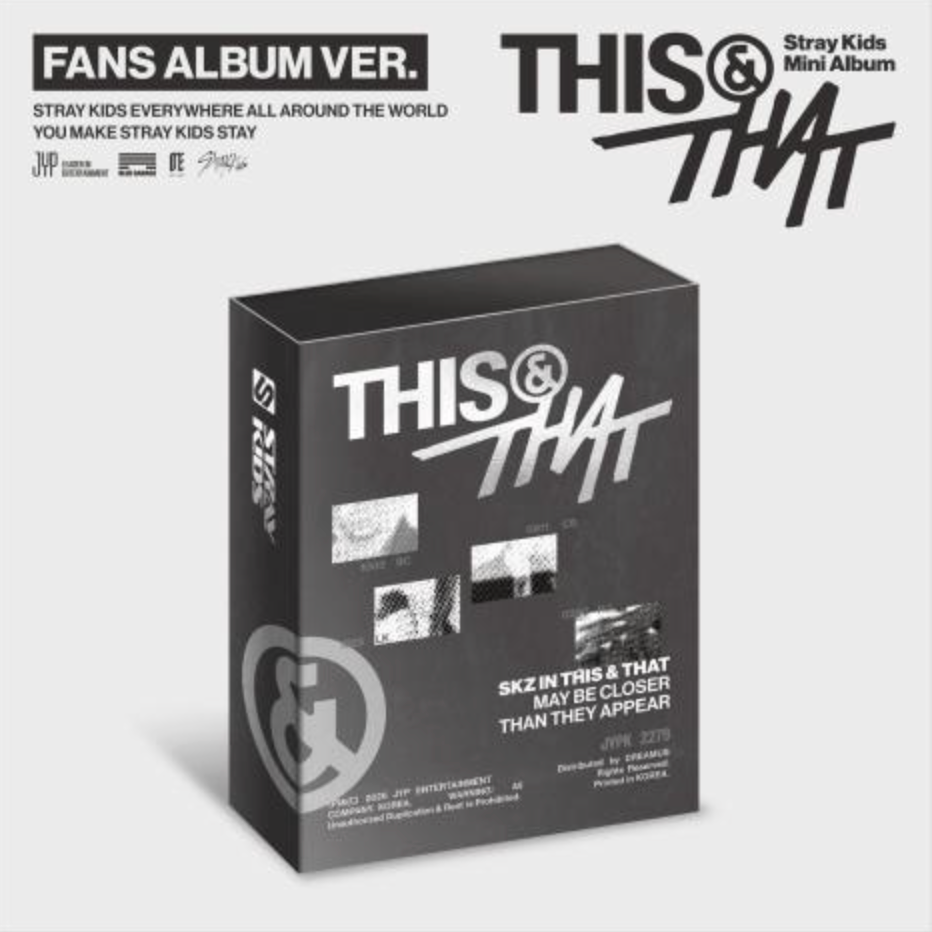 Stray Kids - [THIS & THAT] FANS ALBUM Ver.