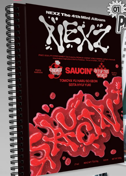 NEXZ - 4th Mini Album [SAUCIN']