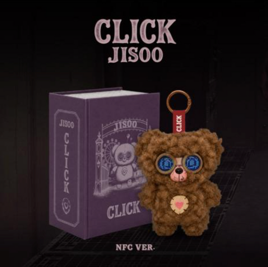 JISOO - Single Album [CLICK] CLICK BABY BEAR NFC Ver.