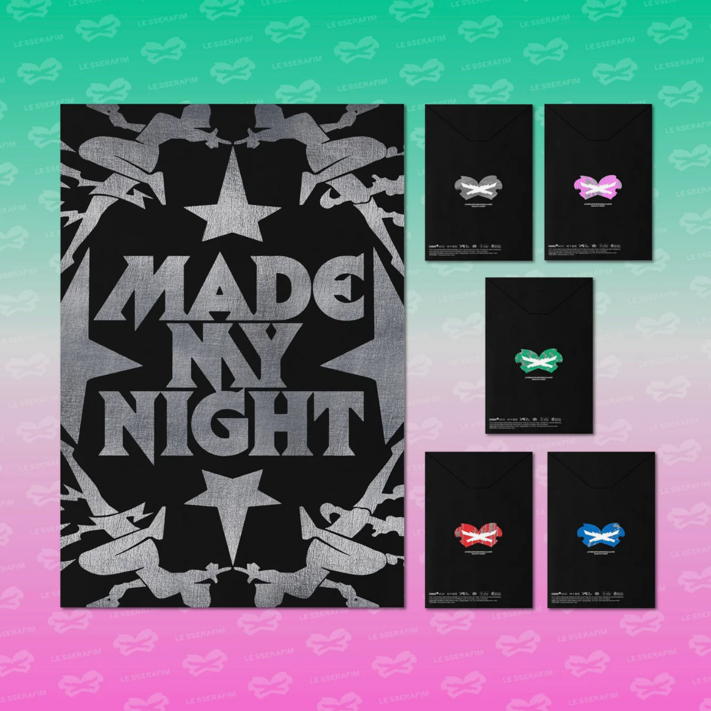 LE SSERAFIM - 2nd Single Album [Made My Night] COMPACT Ver.