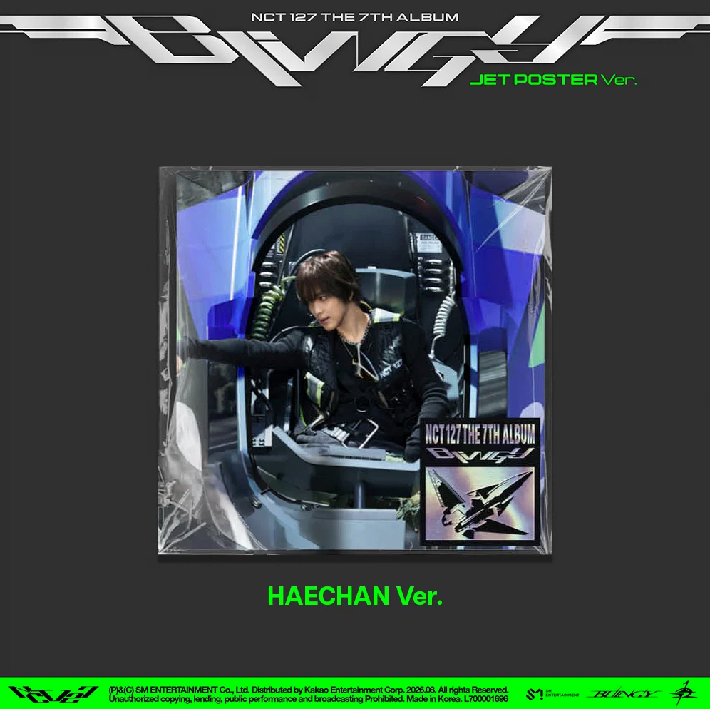 NCT 127 - 7th Album [BLINGY] JET Poster Ver.