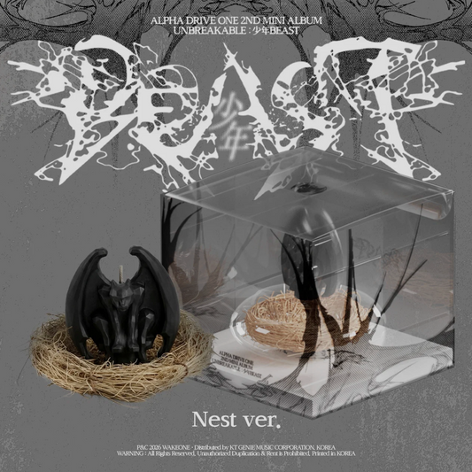 ALPHA DRIVE ONE - 2nd Mini Album [UNBREAKABLE : 少年BEAST] Nest Ver. (Limited Edition)