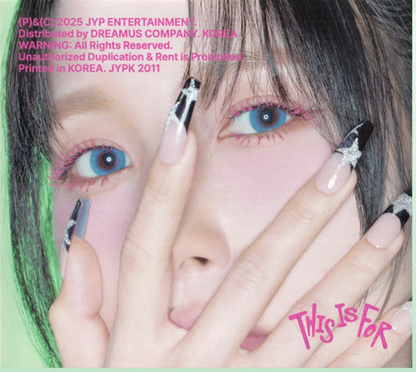 TWICE - 4th Full Album [THIS IS FOR] DIGIPACK Ver.