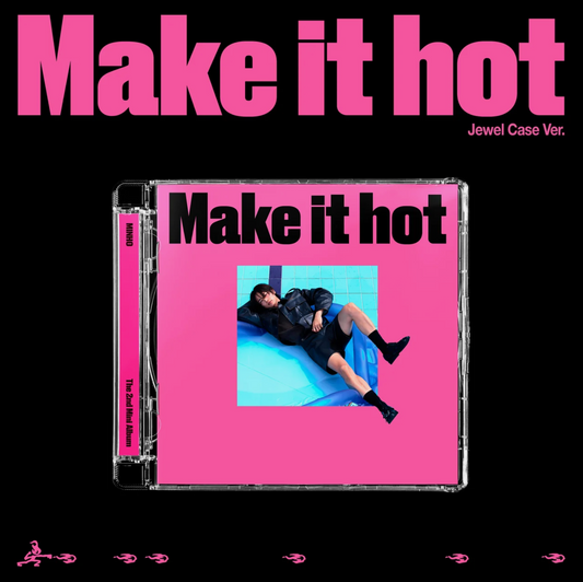MINHO - 2nd Mini Album [Make it hot] Jewel Case Ver.