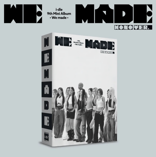 i-dle - 9th Mini Album [We made] A Ver.