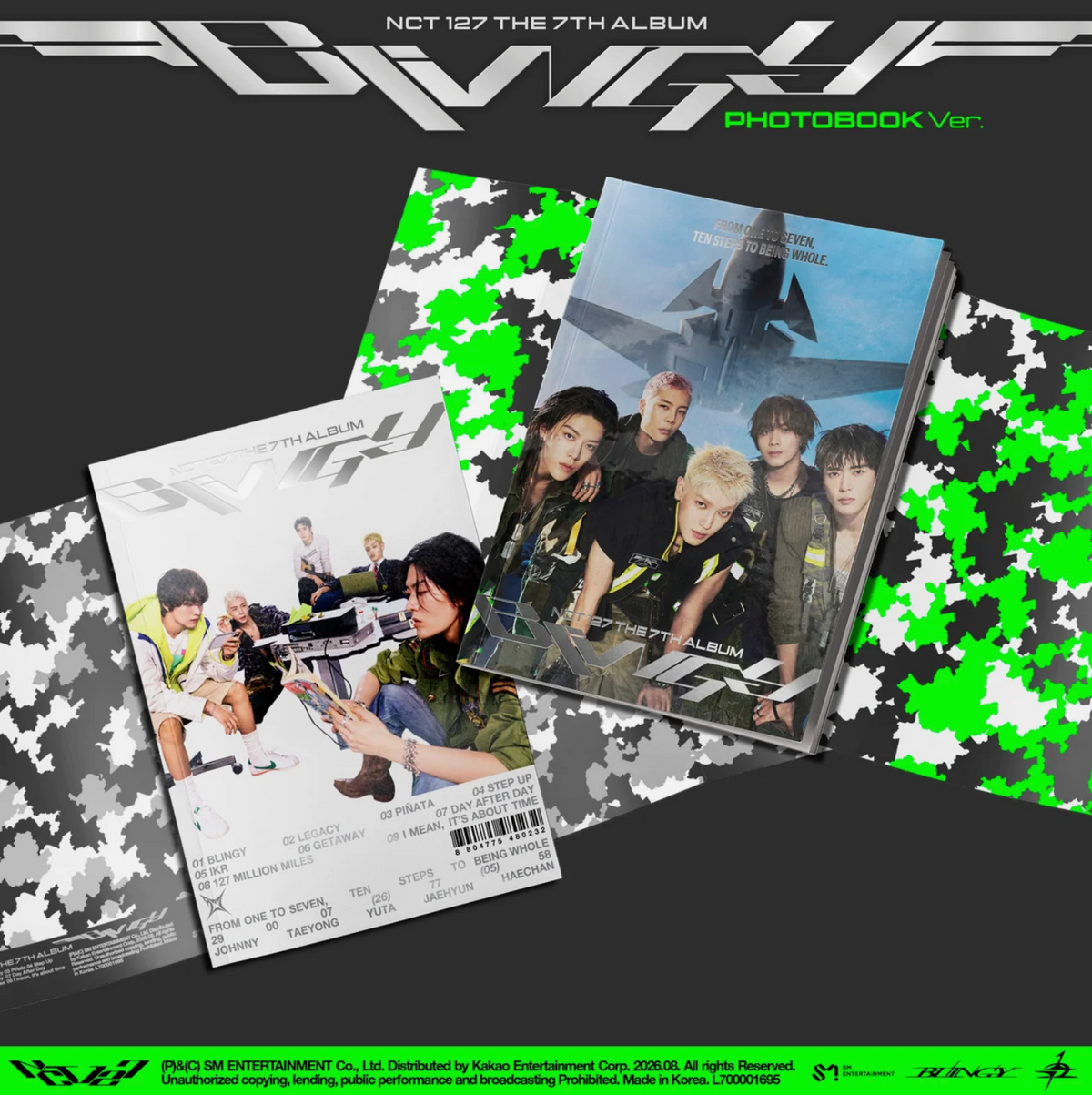 NCT 127 - 7th Album [BLINGY] Photobook Ver.