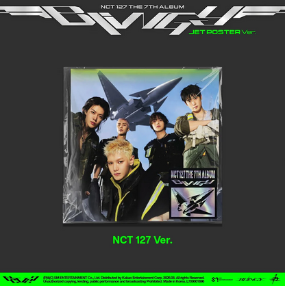 NCT 127 - 7th Album [BLINGY] JET Poster Ver.