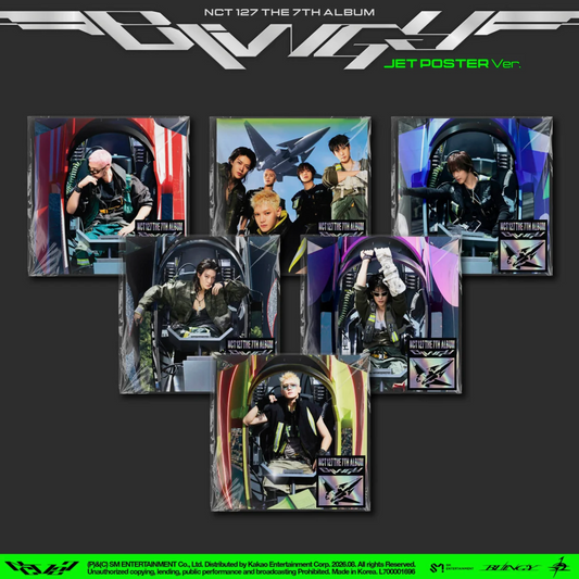NCT 127 - 7th Album [BLINGY] JET Poster Ver.