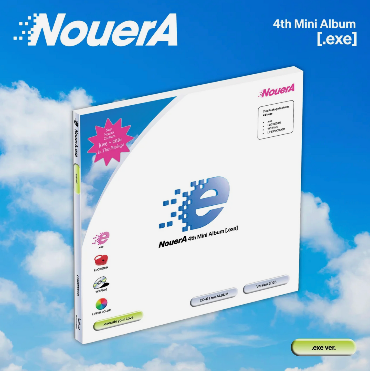 NouerA - 4th Mini Album [.exe] .exe Ver.