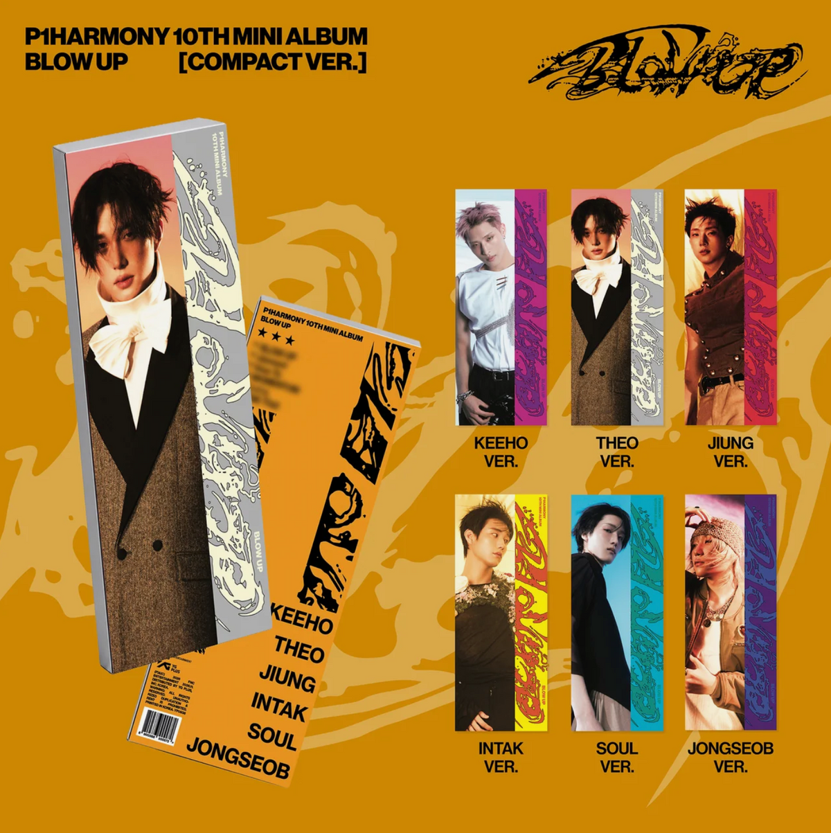 P1Harmony - 10th Mini Album [BLOW UP] Compact Ver.