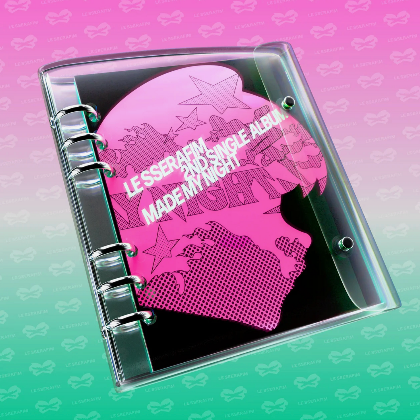 LE SSERAFIM - 2nd Single Album [Made My Night] CHEMICAL NIGHT