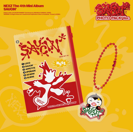 NEXZ - 4th Mini Album [SAUCIN'] PHOTO PACK Ver.
