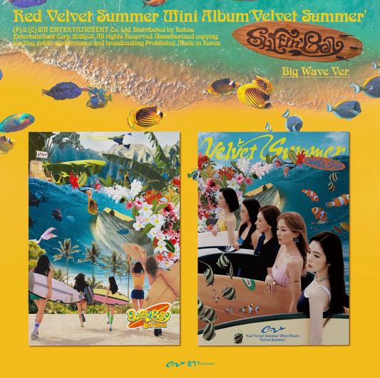 Red Velvet - Summer Mini Album [Velvet Summer] Big Wave Ver.
