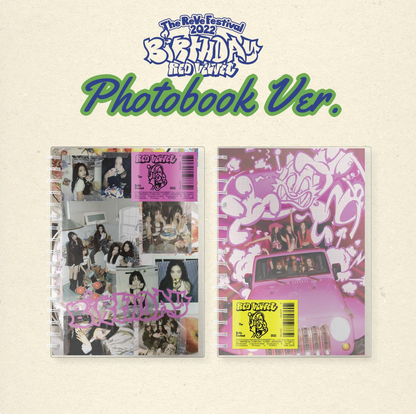 RED VELVET - MINI ALBUM [THE REVE FESTIVAL 2022 - BIRTHDAY] PHOTOBOOK Ver.