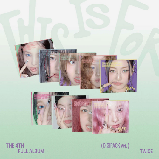 TWICE - 4th Full Album [THIS IS FOR] DIGIPACK Ver.