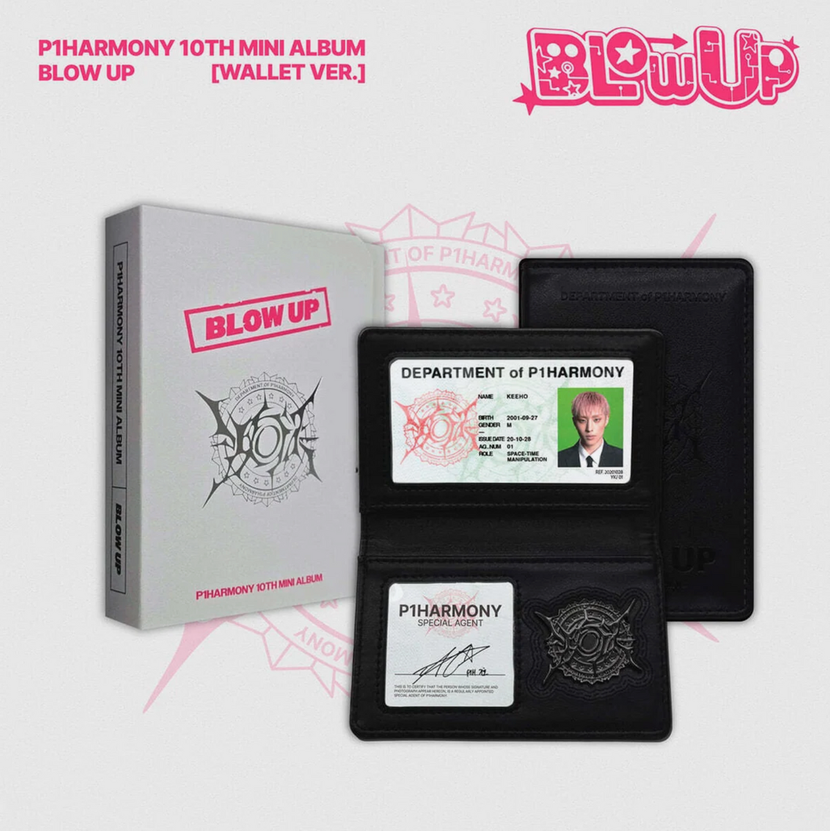 P1Harmony - 10th Mini Album [BLOW UP] (Wallet Ver.)