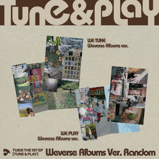 TUIDE - The 1st EP [TUNE & PLAY] Weverse Albums Ver.